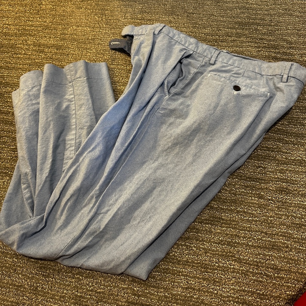 J. Crew men’s slim pant 34x32 in light blue